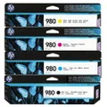 4 Pack HP 980 Genuine Ink Cartridges (D8J07A-D8J10A)