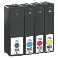 5 Pack Lexmark Compatible 100XL Ink Cartridges (14N1068-71A)