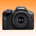 New Canon EOS R100 Mirrorless Camera with 18-45mm Lens (With Adapter) (FREE INSURANCE + 1 YEAR AUSTRALIAN WARRANTY)
