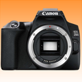 Canon EOS 250D Body Only Kit Box Black Digital Cameras - Brand New
