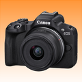 Canon EOS R50 Mirrorless Camera (18-45mm lens, Black) - Brand New