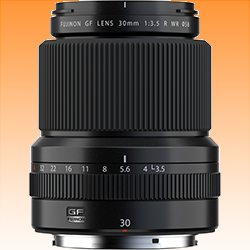 Image of FUJIFILM FUJINON GF 30mm f/3.5 R WR Lens - Brand New