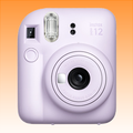 FUJIFILM INSTAX MINI 12 Instant Film Camera (Lilac Purple) - Brand New