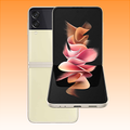 Samsung Galaxy Z Flip 3 5G (128GB, Cream) - Pristine