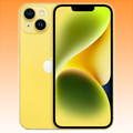 Apple iPhone 14 5G (6GB RAM, 128GB, Yellow) - Brand New