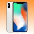 Apple iPhone X (64GB, Silver) - Pristine
