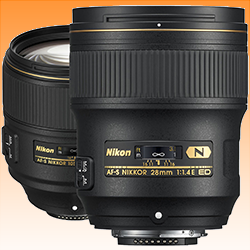 Image of Nikon AF-S NIKKOR f/1.4E ED Lens