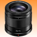 Panasonic Lumix G 42.5mm f/1.7 ASPH POWER O.I.S Lens Black - Brand New