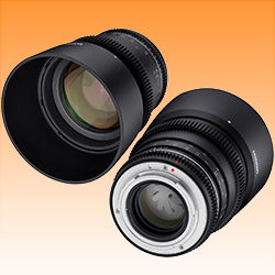 Image of Samyang 85mm T1.5 VDSLR MK2 For Canon RF Lens - Brand New