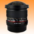 Samyang 8mm F3.5 Fisheye CS II Lens for Sony E With Hood - Brand New