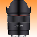 Samyang AF 35mm f/1.8 FE Lens for Sony E - Brand New
