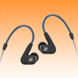 Image of Sennheiser IE 300 In-Ear Monitoring Headphones (Black) - Brand New