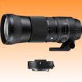 Sigma 150-600mm f/5-6.3 DG OS HSM Contemporary Lens and TC-1401 1.4x Teleconverter Kit for Canon EF - Brand New