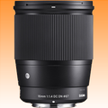 Sigma 16mm f/1.4 DC DN Contemporary Lens (Leica L) - Brand New