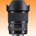 Sigma 20mm f/1.4 DG HSM Art Lens for Sony E - Brand New