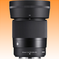 Sigma 30mm f/1.4 DC DN Contemporary Lens (Nikon Z) - Brand New