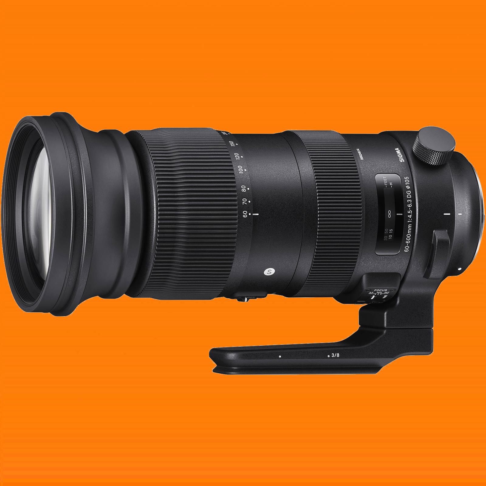 Sigma 60-600mm f/4.5-6.3 DG OS HSM Sports Lens (Nikon F) - Brand New