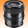 Sigma 65mm F/2 DG DN Contemporary Lens for Leica L - Brand New