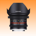 Samyang 12mm T2.2 Cine NCS CS Lens for Samsung NX - Brand New