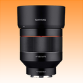 Samyang AF 85mm F1.4 FE Sony E Lens - Brand New