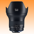 Carl Zeiss Milvus 21mm f/2.8 ZF.2 Lens for Nikon - Brand New