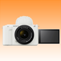 Sony ZV-E1 Mirrorless Camera with 28-60mm Lens (White) - Brand New