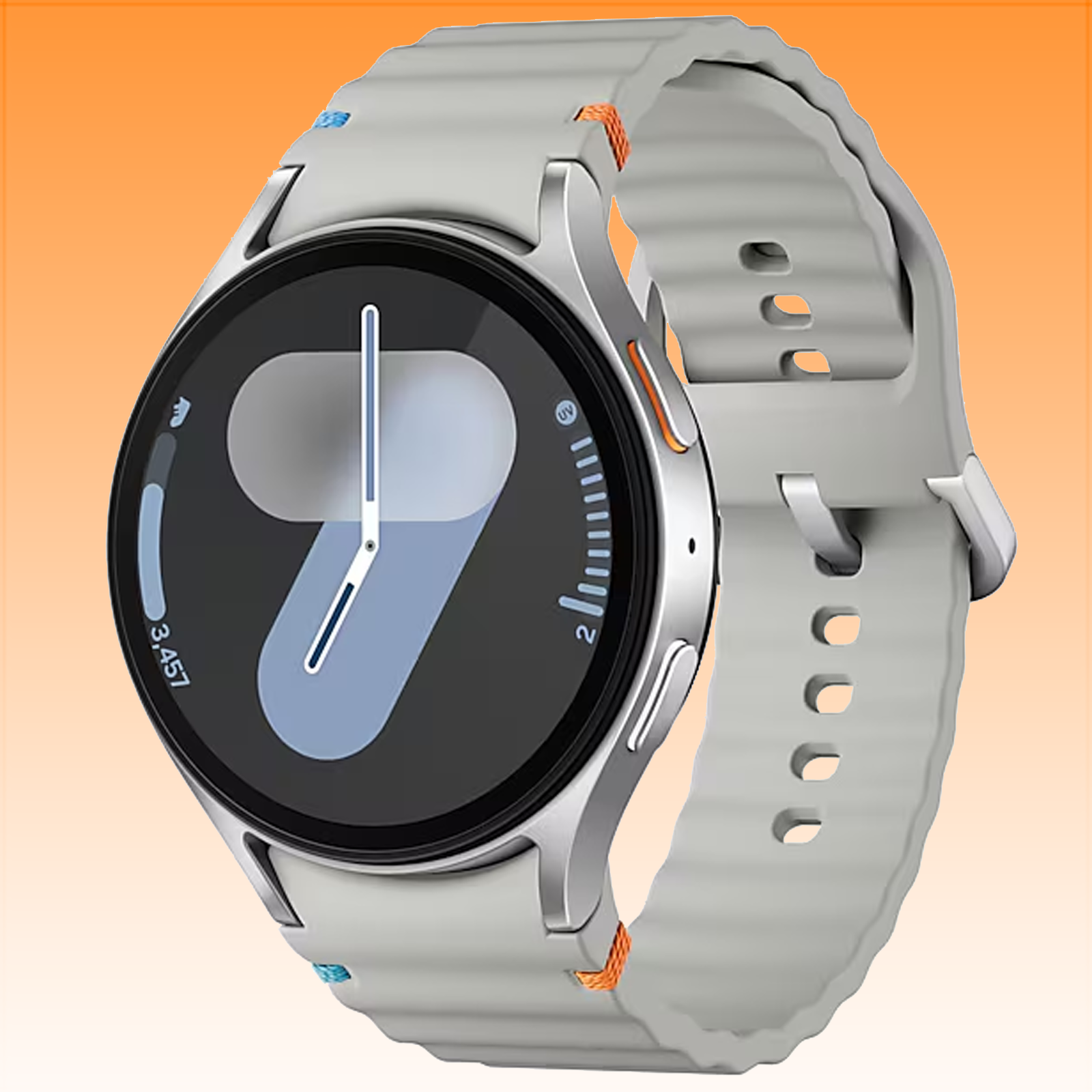 Image of Samsung Galaxy Watch7 (L310, 44mm, Silver) - Brand New