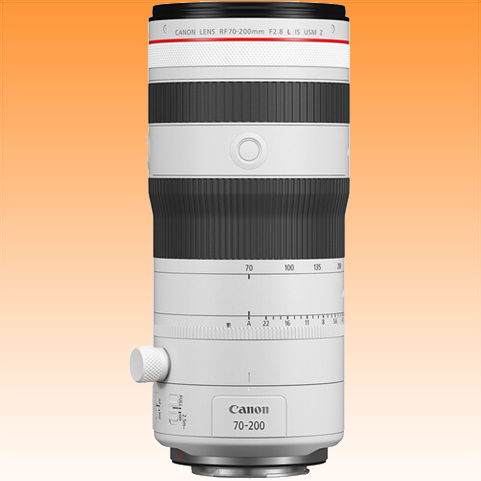 Canon RF 70-200mm f/2.8 L IS USM Z Lens (White, Canon RF) - Brand New