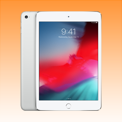 Apple iPad Mini 4 (128GB, Silver) - Pristine