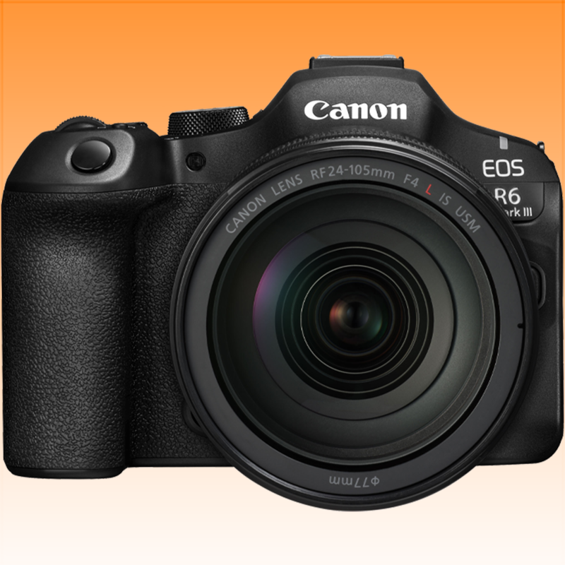 Canon EOS R6 Mark III with RF 24-105 f/4L IS USM Lens With Adapter - Brand New