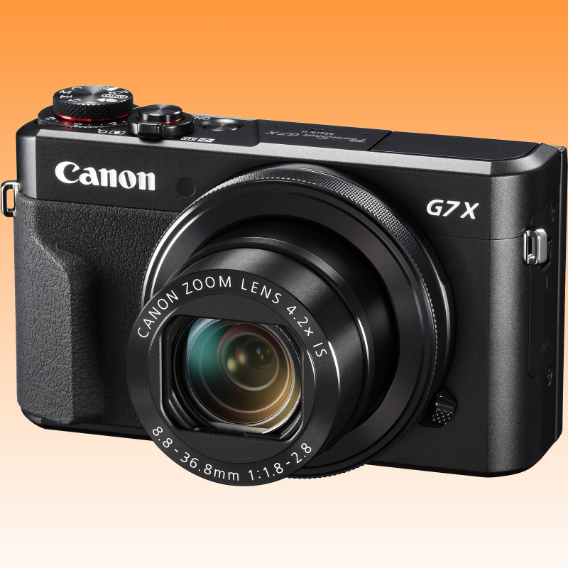 Canon PowerShot G7 X Mark II 20MP Full HD Digital Camera Black - Brand New