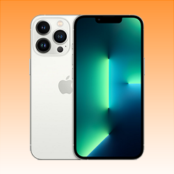 Apple iPhone 13 PRO (256GB, Silver) - Pristine
