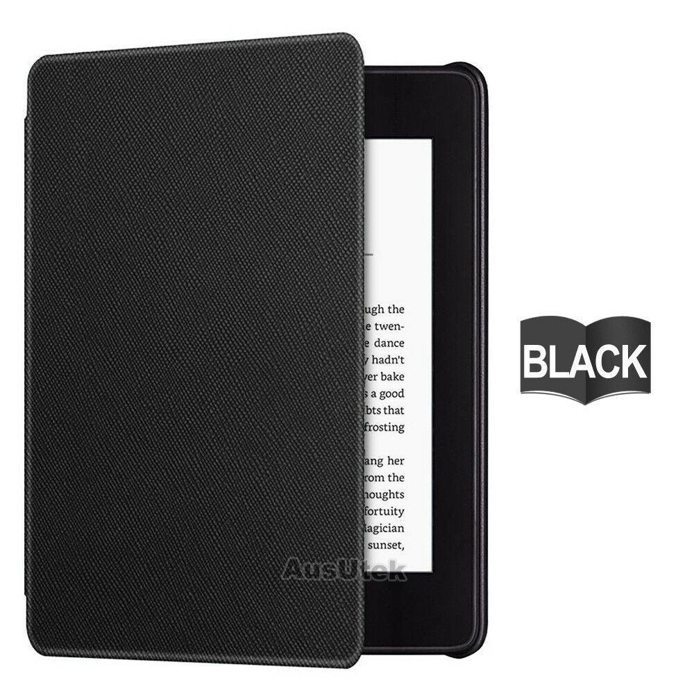 Flip Leather Folio Case Cover Magnetic For Amazon KINDLE Paperwhite 10th 2018 Black