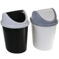 2 x 5.5L Colored Plastic Bins Swing Lid Rubbish Garbage Waste Trash Home Office