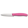VICTORINOX PARING KNIFE POINTED TIP STRAIGHT BLADE 8cm - PINK