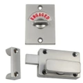 New Metlam Hardware 200A Safety Handle Lock and Indicator - Satin Chrome Plate