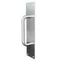 New Metlam Hardware Ml4059 Pull Plate With Handle - Silver 75Mmw X 300Mmh