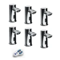 New Jd Macdonald Ezfill 0393 Foam Soap Dispenser Heads 6 Pack With Remote -