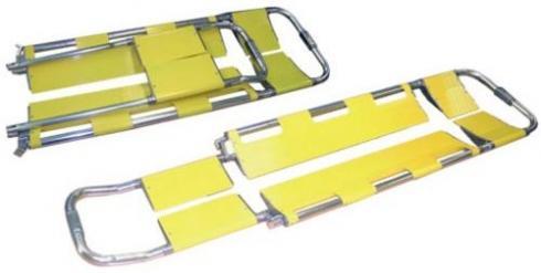 New Brady First Aid Room Scoop Stretcher 150Kg - Yellow H80mm X W430mm X L1640mm