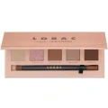 Lorac, Unzipped Unfiltered Eye Shadow Palette with Dual-Ended Brush, 10.5 g