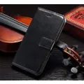 Magnetic Pu Leather Flip Wallet Credit Card Case Holder For Iphone 6 - Black