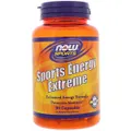 Now Foods Sports Energy Extreme with Yerba Mate Guarana Taurine Chromium Caffeine & Ginseng Extract 90 Capsules