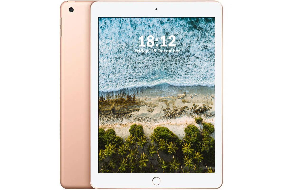 Apple iPad 6 128GB 9.7" CELLULAR Gold - Excellent - Refurbished