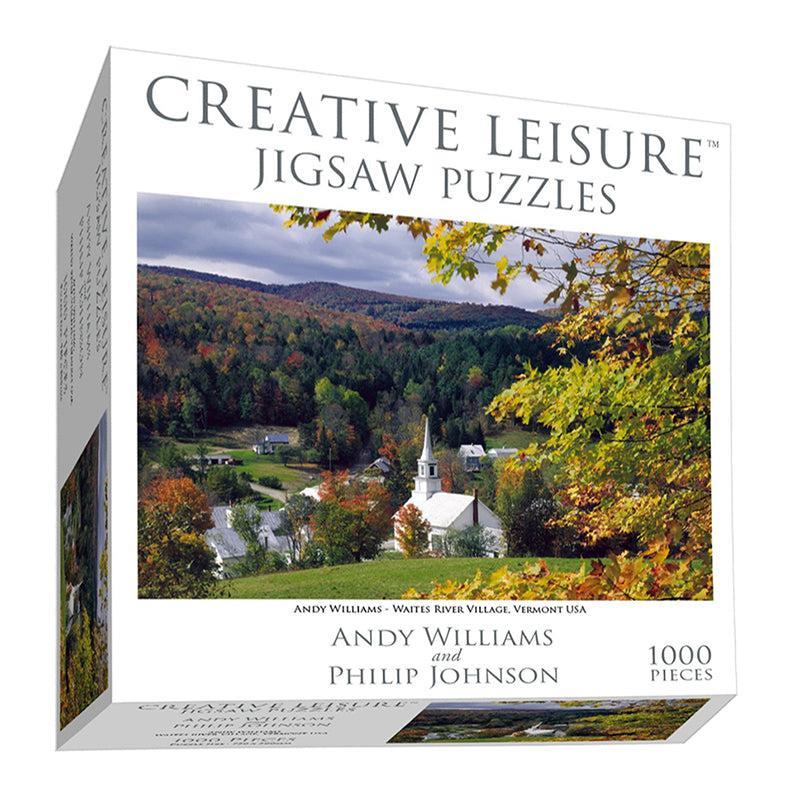 Waites River Village, Vermont USA by Andy Williams and Philip Johnson 1000pc Puzzle