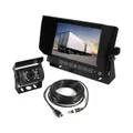 7" Monitor HD 4PIN Reversing CCD Camera 12V 24V 600TVL Truck Caravan 3 AV inputs