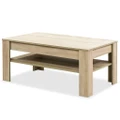 Coffee Table Engineered Wood 110x65x48 cm Oak vidaXL