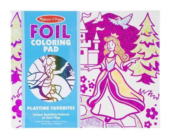 Melissa & Doug - Foil Coloring Pad – Playtime Favourites
