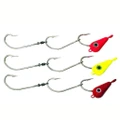 30g TT Lures Bait Trolling Rig with 3 x 5/0 Tarpon Hooks - Mackeral Rig [Colour: Pink]