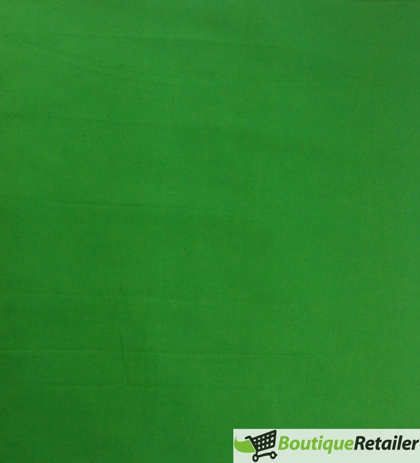 15x BULK BANDANA Paisley 100% COTTON Head Wrap Bandanna Head Wrap Summer Scarf - Green (Plain)