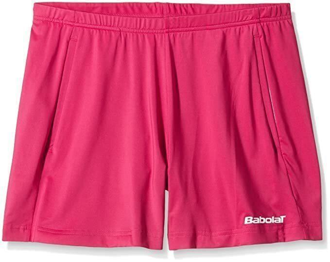 BABOLAT Womens Core Match Skort Shorts w Compression Shorts Tennis - Cerise - L